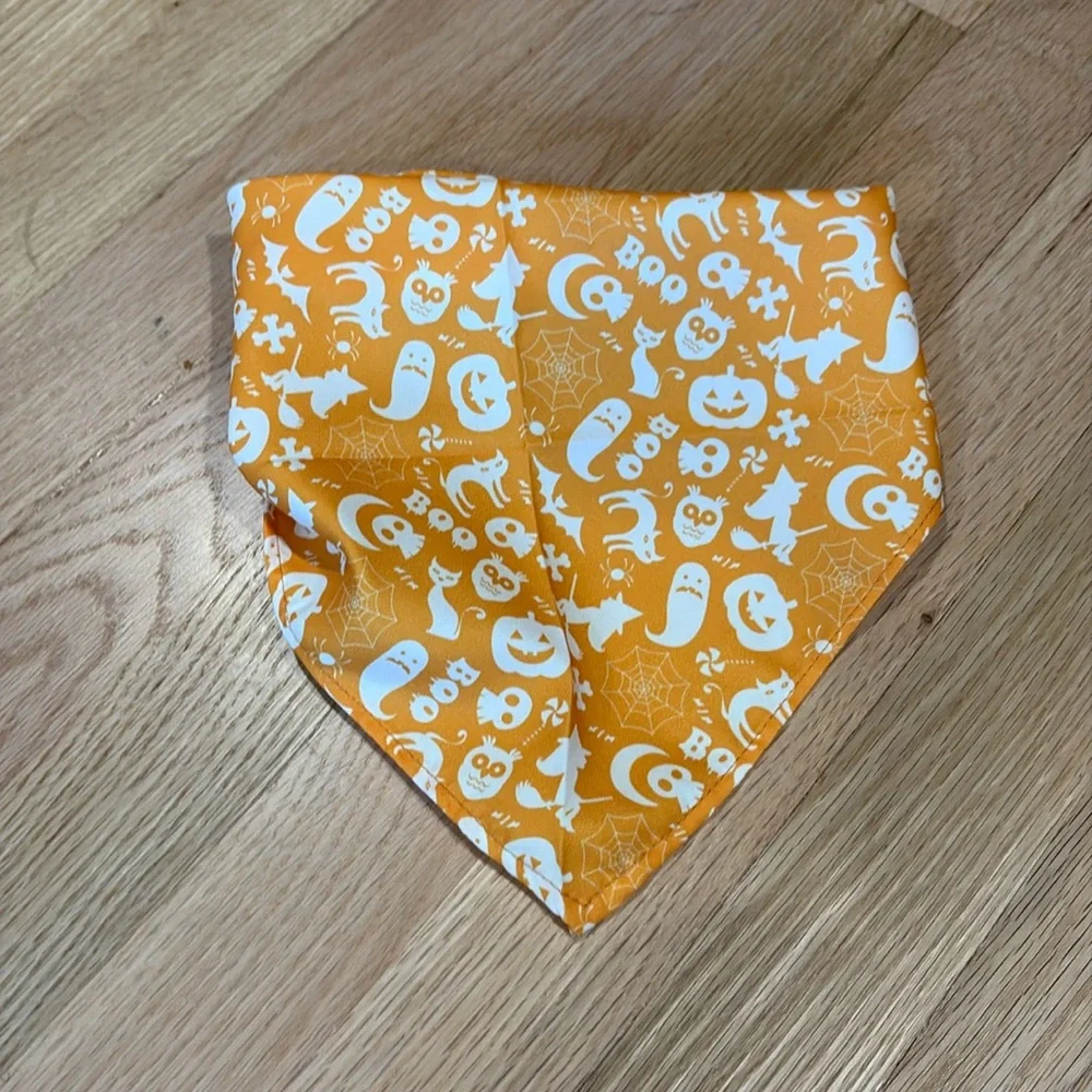 Halloween Patterned Pet Bandana Cats and Dogs